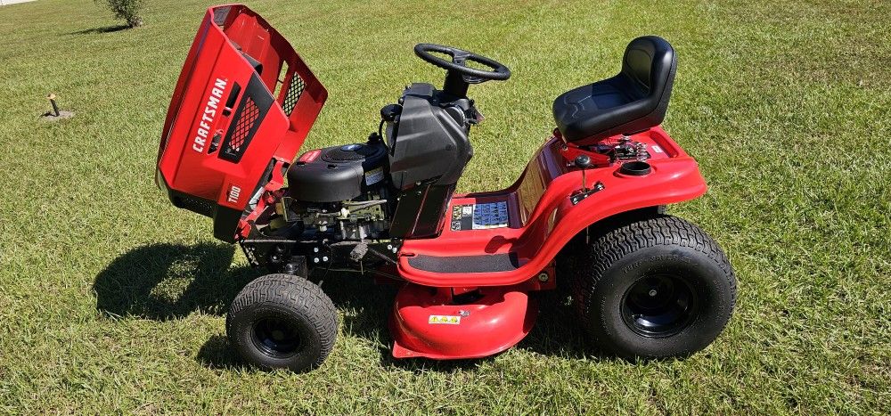 Craftsman T100 36-in 11.5-HP Riding Lawn Mower
