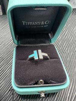 Tiffany’s Diamond And Turquoise Ring