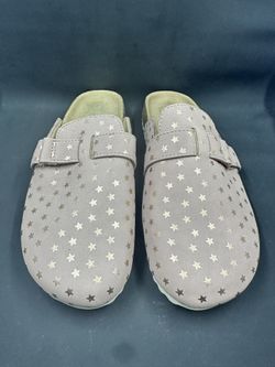 Cat & Jack Girls Pink/Bronze Stars Sz 3