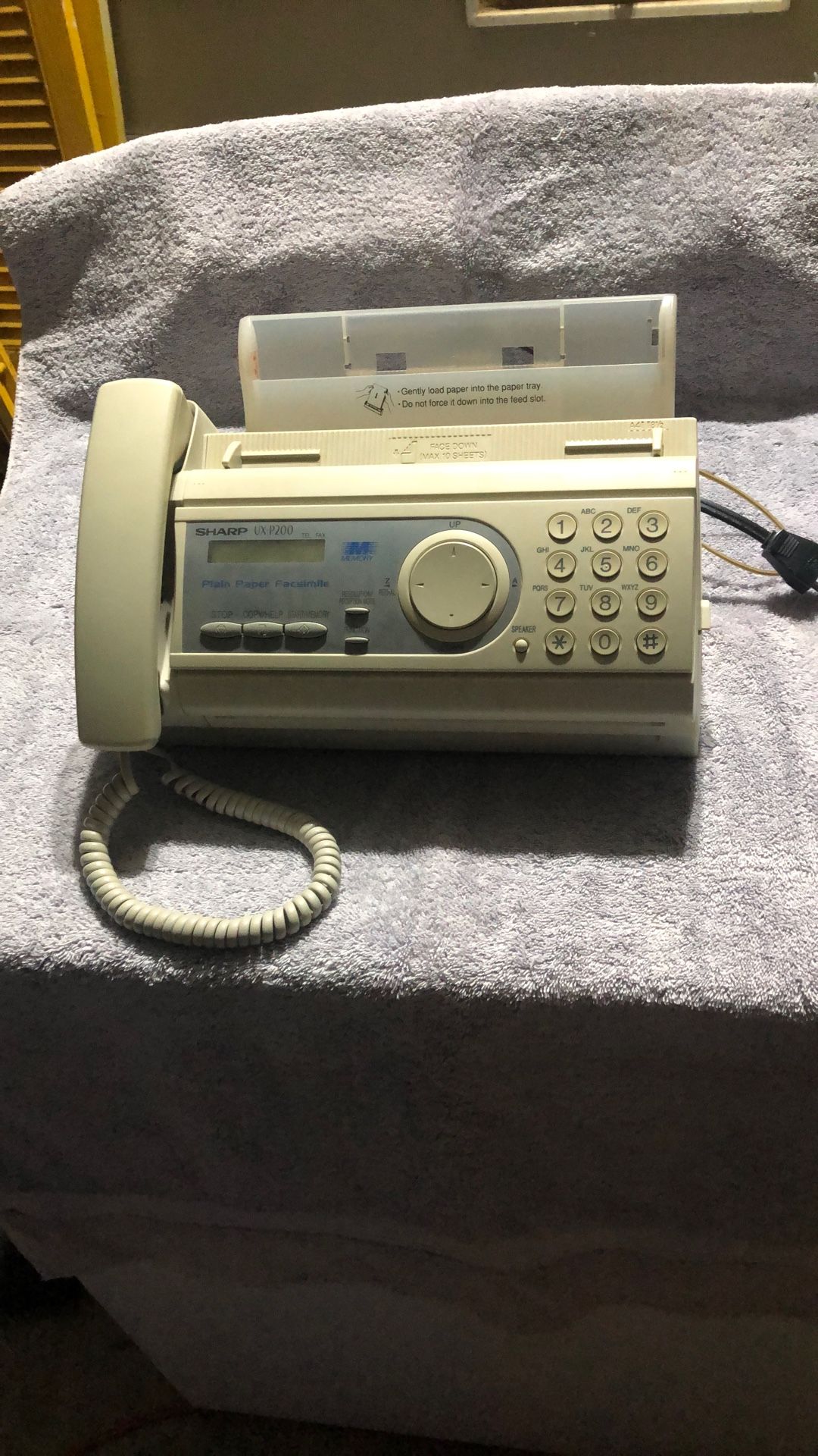 Sharp UX-P200. Tel. Fax. & Copier