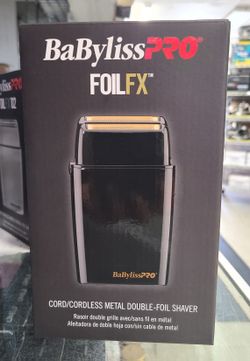 Babyliss Fx02 Shavers (Black & Silver)