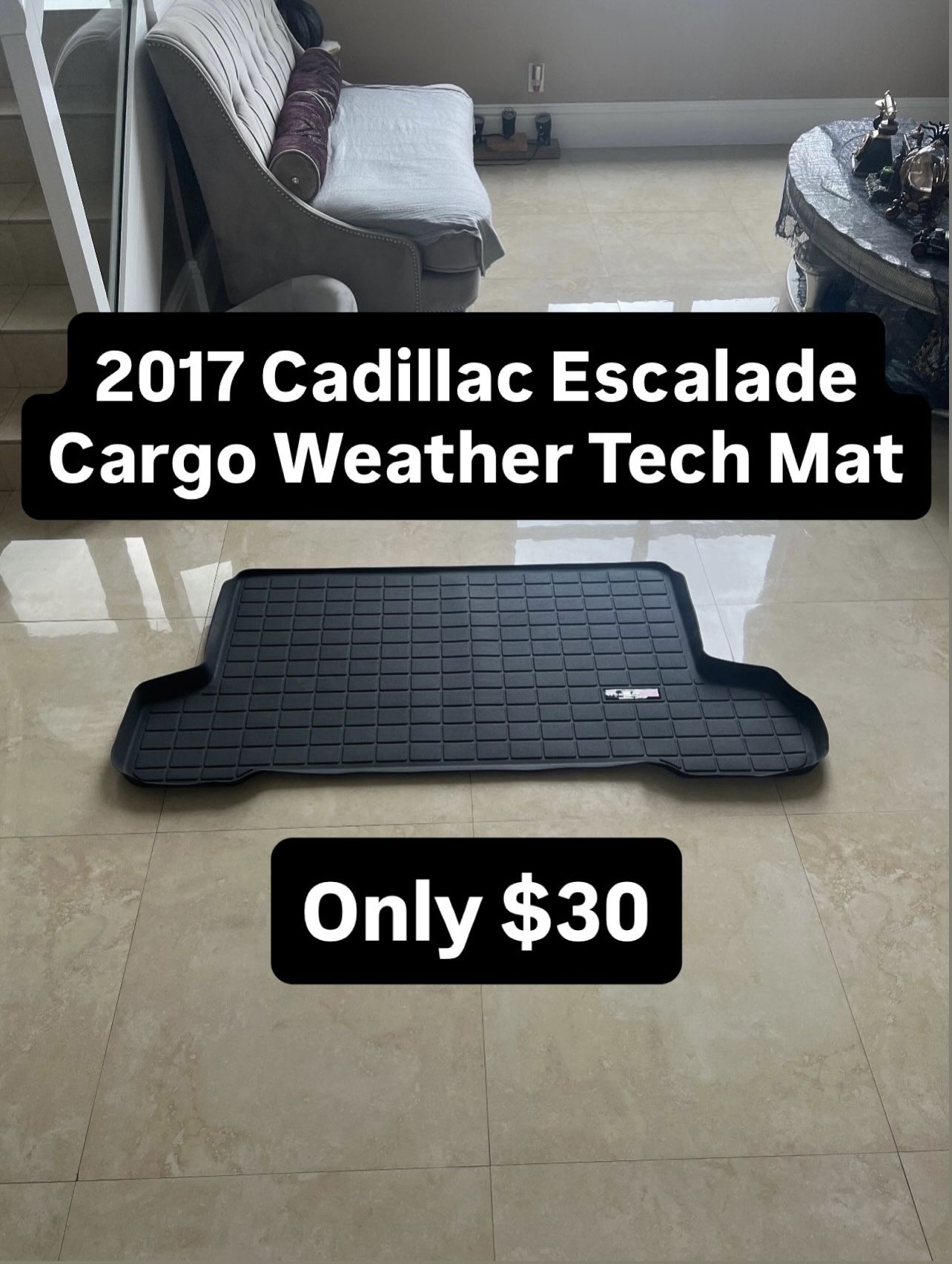 2017 Cadillac Escalade Cargo Weather Tech Mat (1 Available) Pickup Today Available