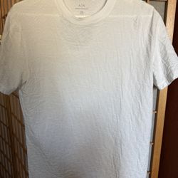 Armani Exchange White Short Sleeve Crew T-Shirt