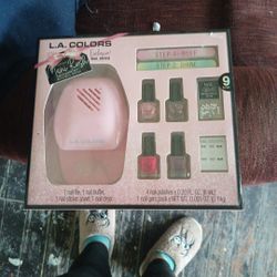 LA colors Manicure Set With Nail Dryer