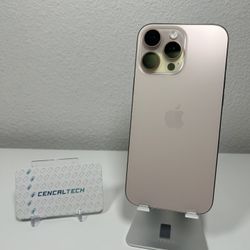 iPhone 16 Pro Max 256gb Unlocked 100% 🔋 In Good 6/10 Condition #0091