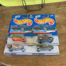 Hot Wheels Lot Of 4