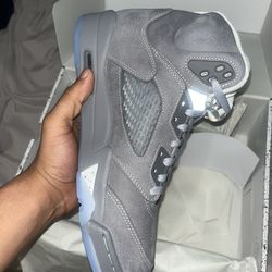 Retro 5 Wolf Grey
