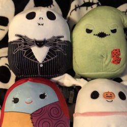 Nightmare before Christmas Brand New 6.5 inch Squishmallows All for $80