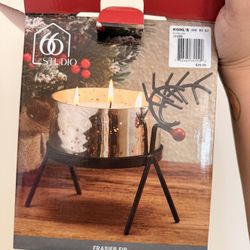 Reindeer Candle Holder 