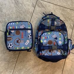 Pottery Barn Kids Backpack and Cooler Lunch Box