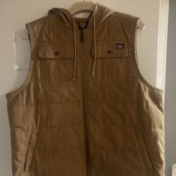 Wrangler Work Wear Hooded Vest