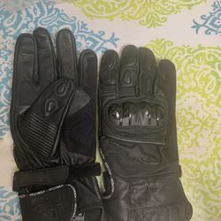 New Alpinestar Leather Motorcycle Gloves