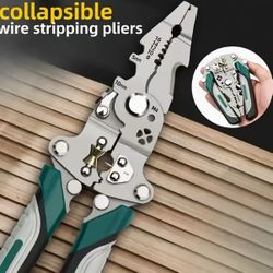 Folding wire strippers