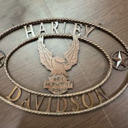 Harley-Davidson Metal Wall Art
