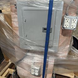 Temporary breaker panel