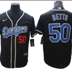 JERSEY-EXOTICS:Dodgers Betts Jersey