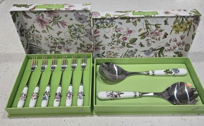 Forks/Large Spoons Set (Portmeirion Botanic Garden)
