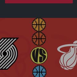 Miami Heat v Portland, Trailblazers
