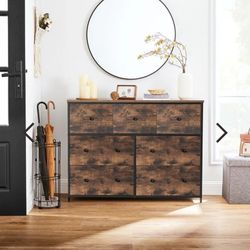 7 FABRIC DRAWER ORGANIZER DRESSER