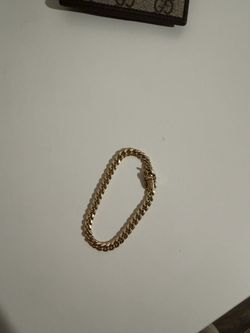 Cube bracelet 14kt