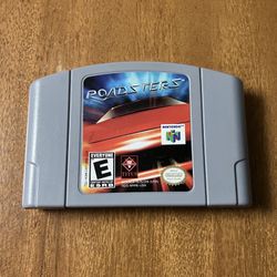 Roadsters for Nintendo 64 video game console system n64 car racing race cars