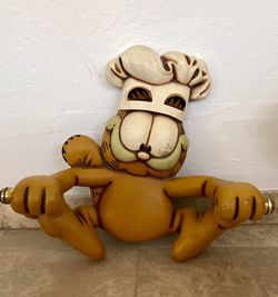 Garfield Paper Towel Holder Wall Decor 