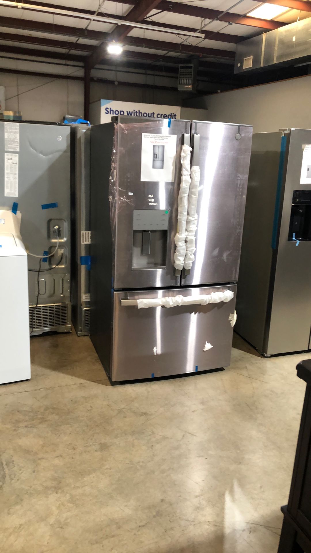 GE French Door Refrigerator Stainless Steel