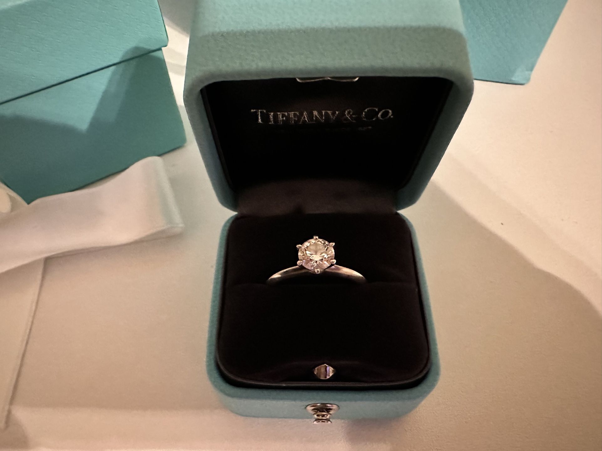 Tiffany & Co Engagement Diamond Ring (0.93 Carat)
