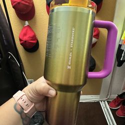 Stanley Starbucks Summer Gradient Purple Gold