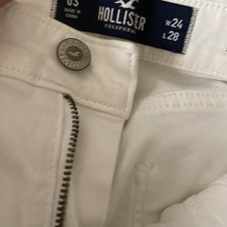 White Holister Jeans