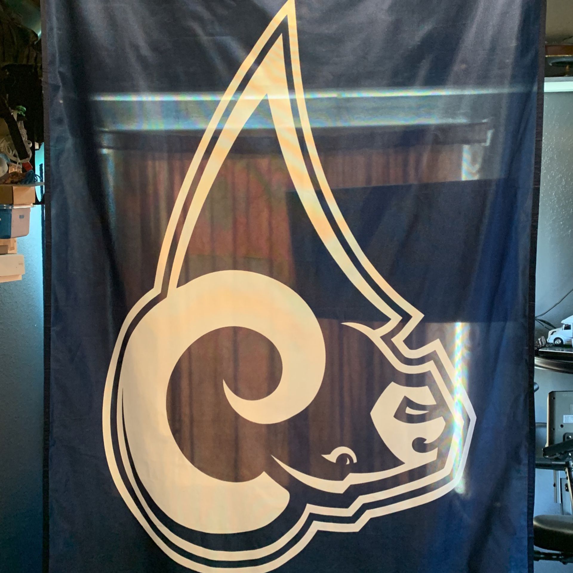 Rams Outdoors Flag 3’ x 5’