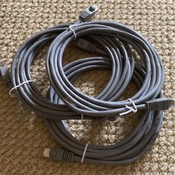10 foot ethernet cable X3