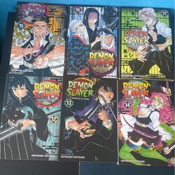 Demon Slayer Manga Books  12-17
