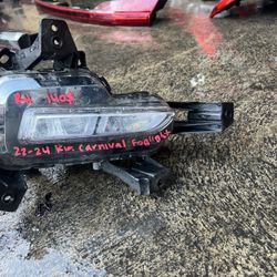 2022 2024 kia carnival passenger right fog light 