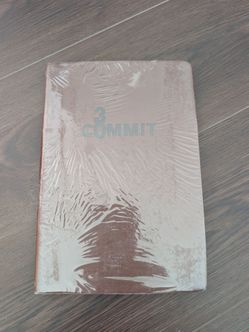Brand New 3 Commit Notebook