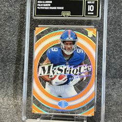 🟧 2024 Malik Nabers ROOKIE Mystique ORANGE! 🟧