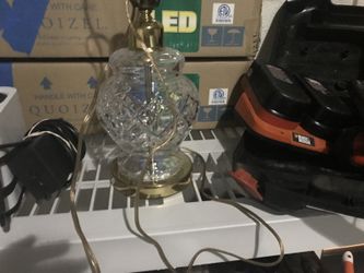 GENUINE WATERFORD CRYSTAL LAMP VINTAGE