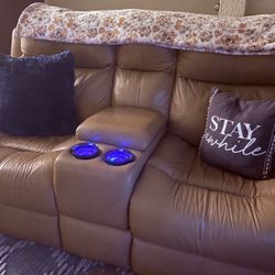 Reclining Couch & Loveseat