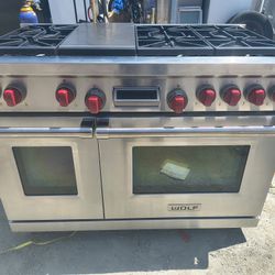 48” Wolf Dual Fuel Range Stainless Steel 
