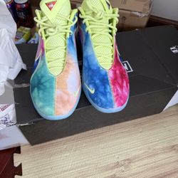 Nike LeBron 22 What the Monopoly Tie-Dye (Translucent Outsole) Size 12