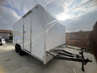 8.5x16x7 Enclose Trailer For Sale Brand New