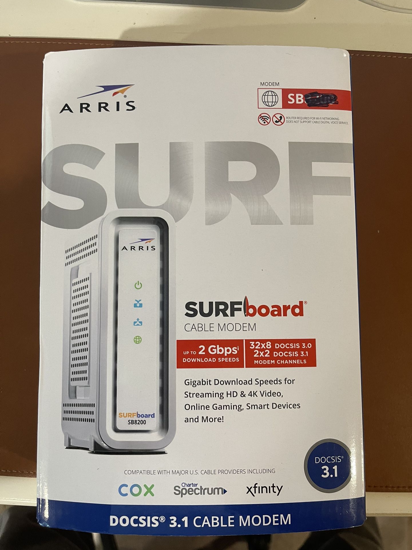 Arris surfboard SB6183 cable modem