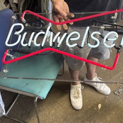 Budweiser Neon Sign 