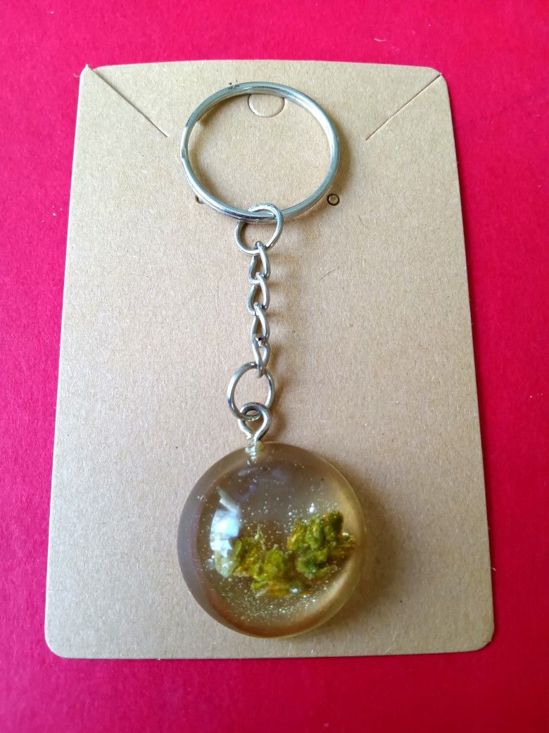 Cannabis 420 Keychain