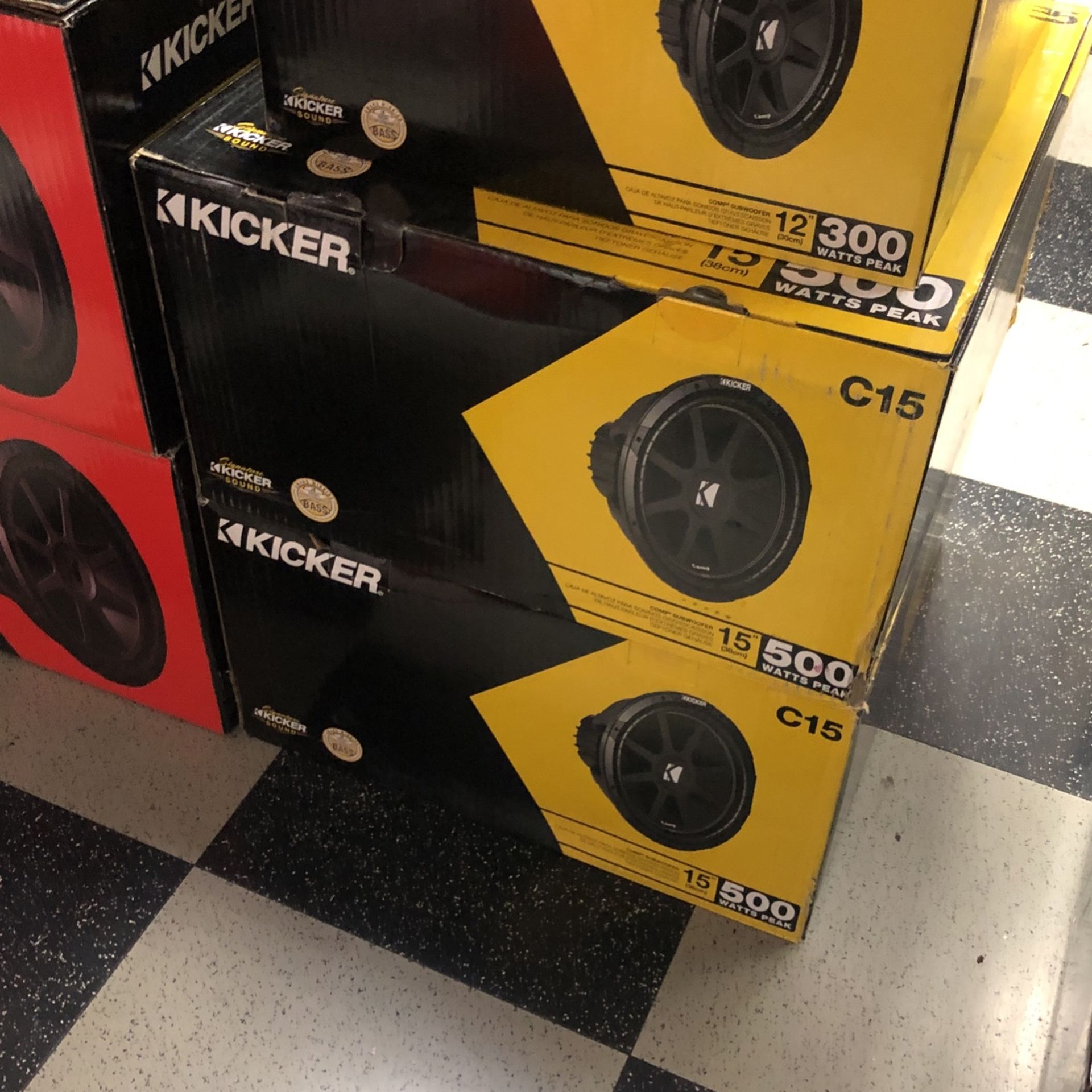 Kicker C15 15 Inch Subwoofer On Sale For 129.99