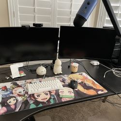 2 Curved ASUS Tuf Gaming Monitors 27”