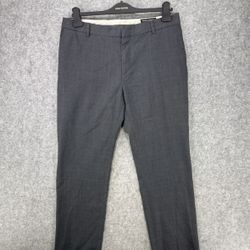 Banana Republic Men’s Pants 33x30 Tailored SLIM FIT Polyester Viscose Blend Gray