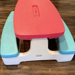 Little tikes picnic table