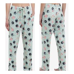 Studio Ghibli Spirited Away Soot Sprite Sakura Pajama Pants