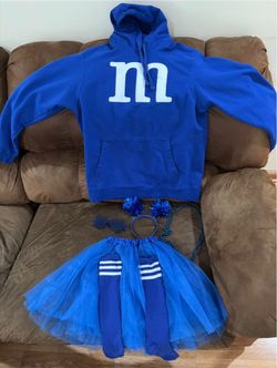 Halloween M&M Costume with Accessories
